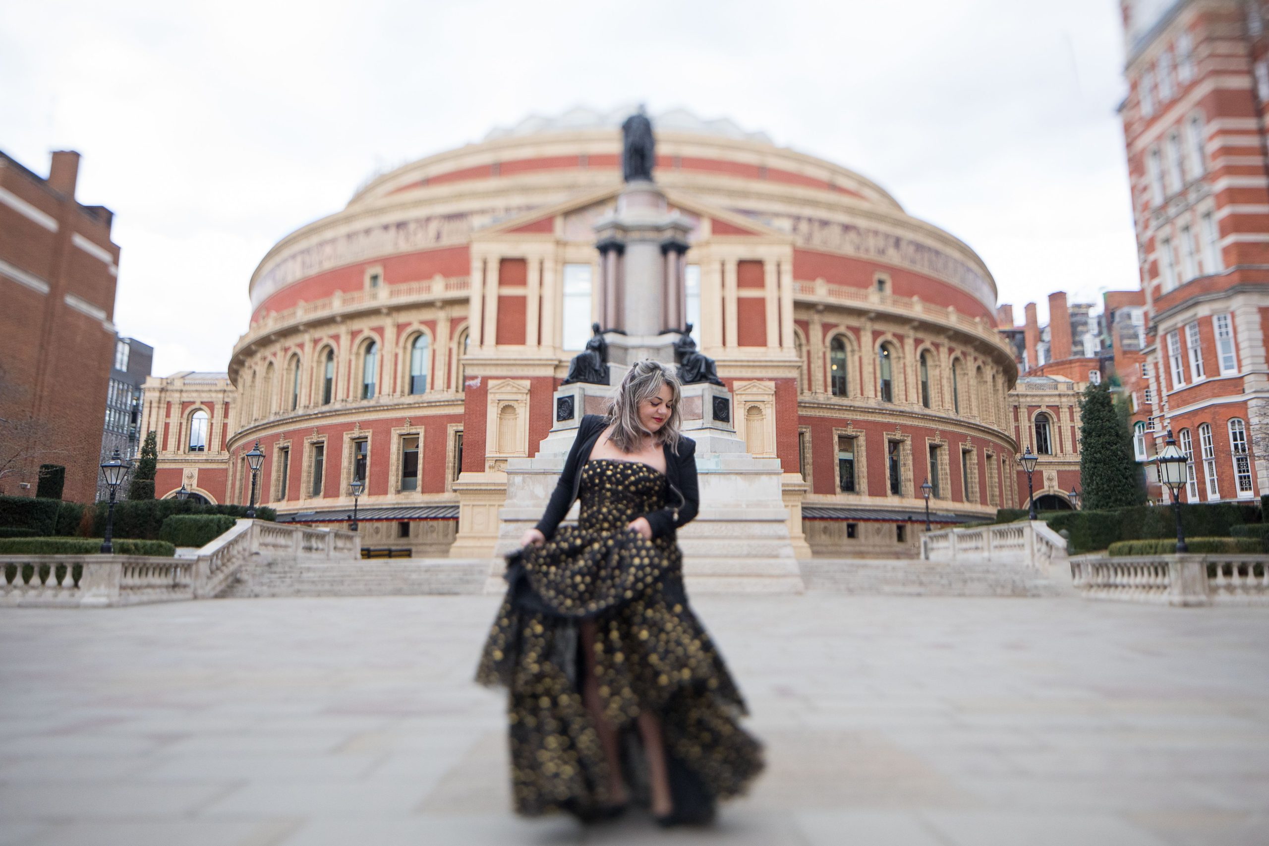 Gabriella Di Laccio Portrait by Sharon Eve Smith at the Royal Albert Hall