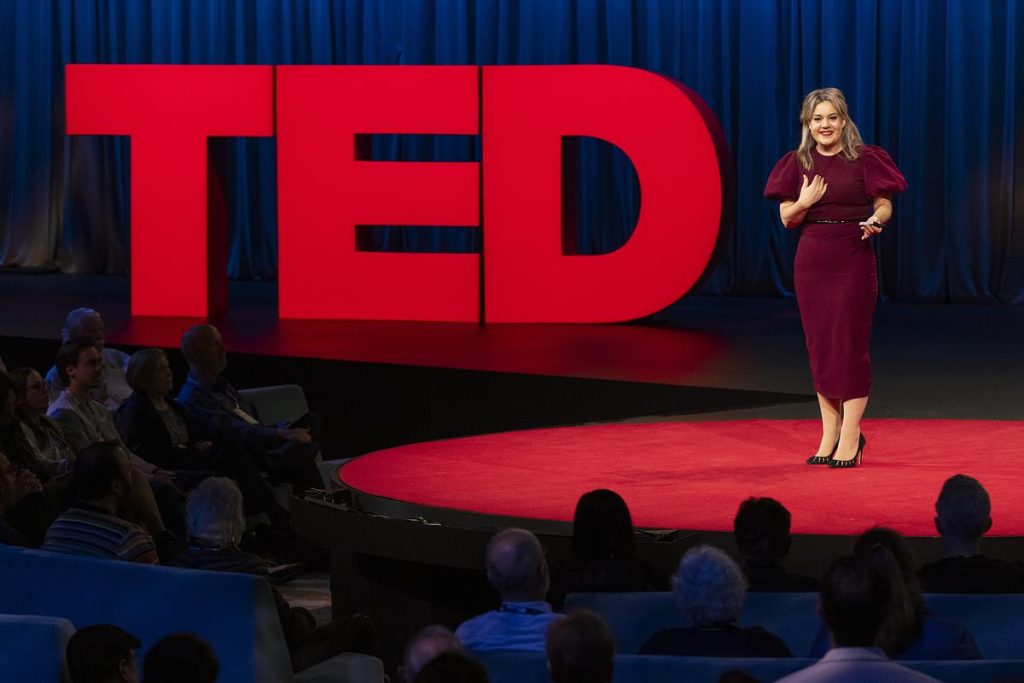 Gabriella Di Laccio performs at TED2026: All of Us. April 13-17, 2026, Vancouver, BC. Photo: Ryan Lash / TED