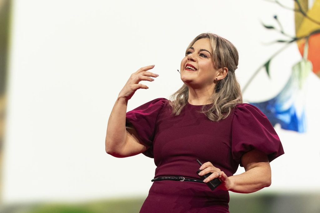 Gabriella Di Laccio performs at TED2026: All of Us. April 13-17, 2026, Vancouver, BC. Photo: Ryan Lash / TED